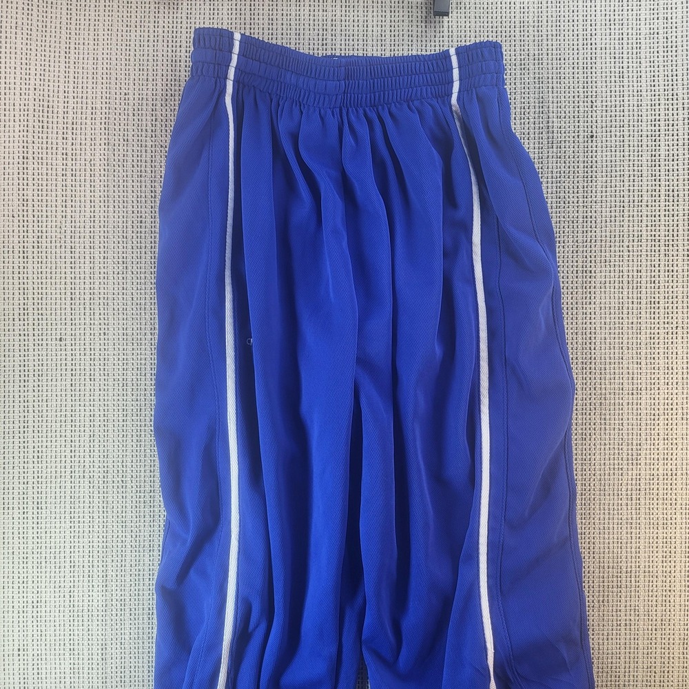 Kansas Jayhawks Pants Womens‎ Large Blue NCAA Basketball Adidas Warm Up Track